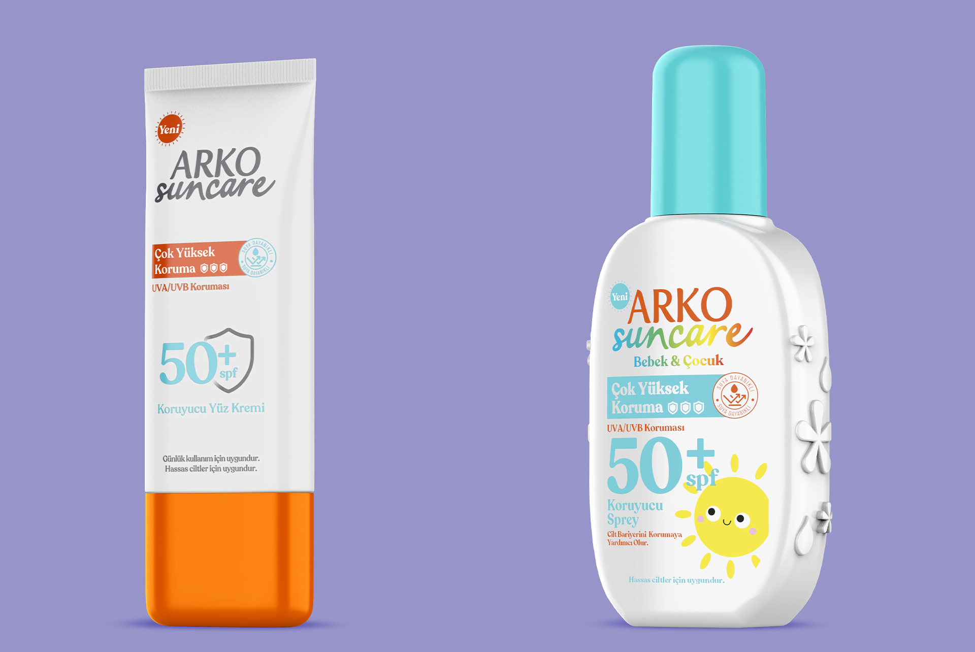 Arko Suncare range detail