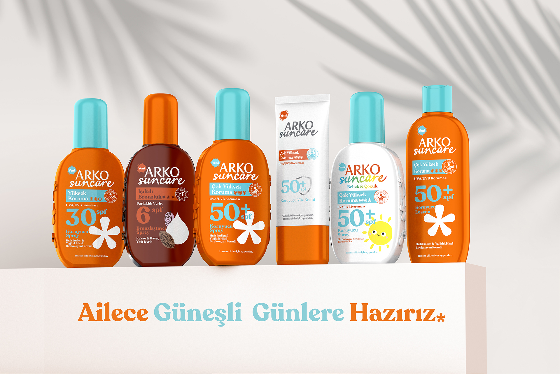 Arko Suncare family —
