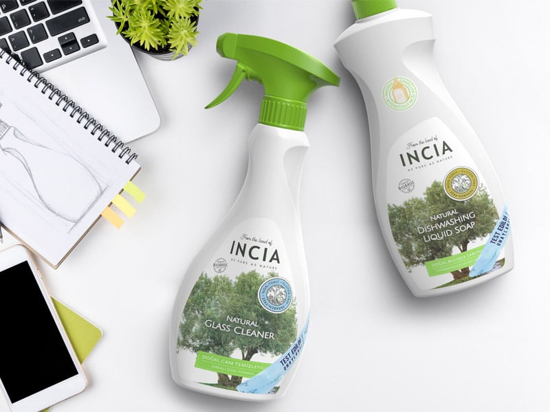 incia packaging design