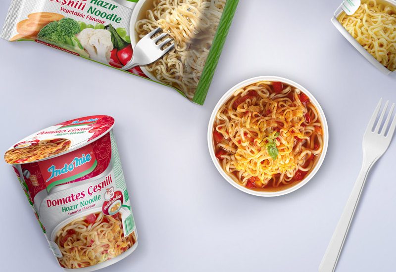 indomie packaging design