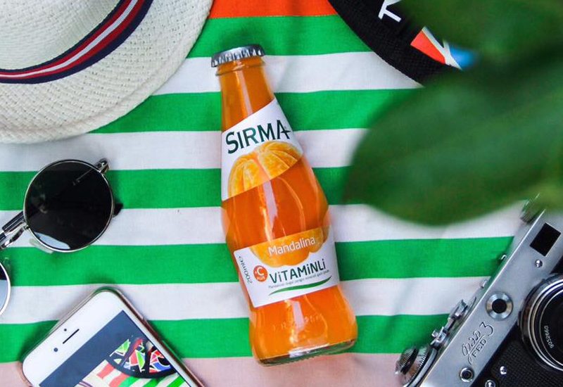 Sırma Naturel Spring Water Packaging design
